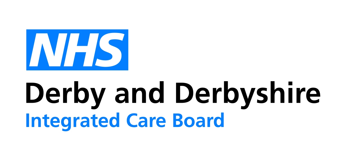 NHS Derby and Derbyshire ICB logo